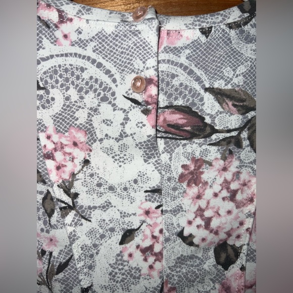 KATE MACK Girls' Rose Crush Dress with Netting Skirt - Picture 9 of 10